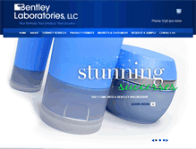 Tablet Screenshot of bentleylabs.com